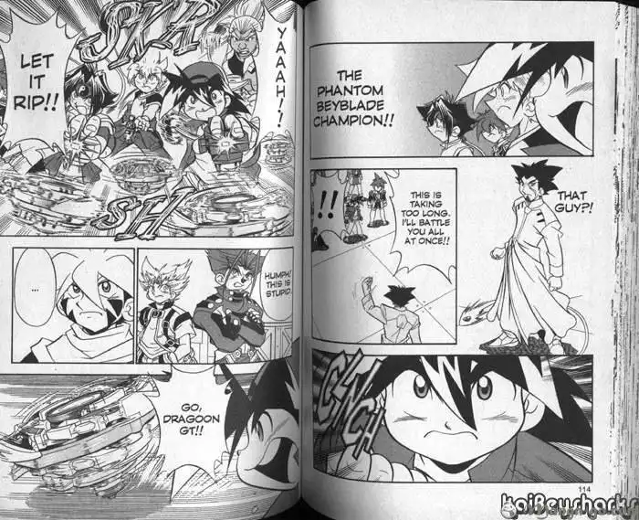 Bakuden Shoot Beyblade Chapter 11.3 6